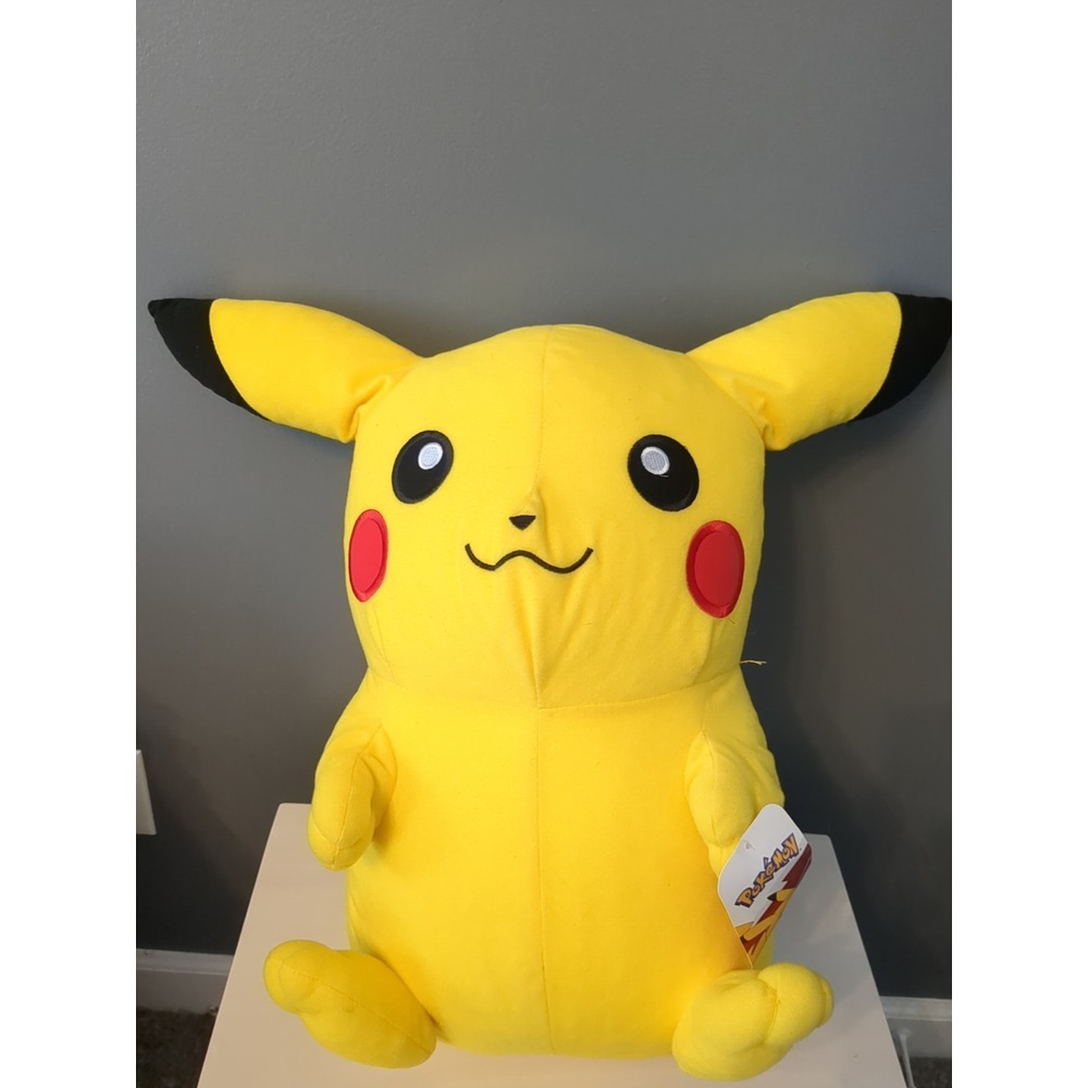 Nintendo Pikachu Stuffed Animal - Yellow and Black